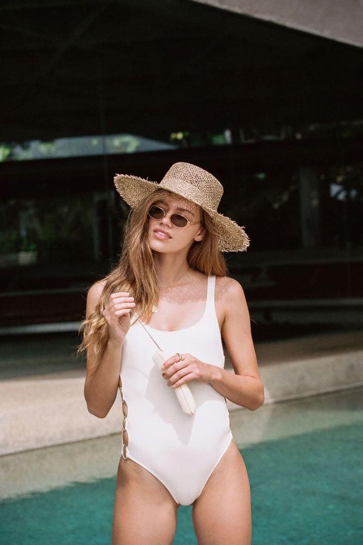 新品 Lack of color 麦わら hat ハット 帽子 ラックオブカラー