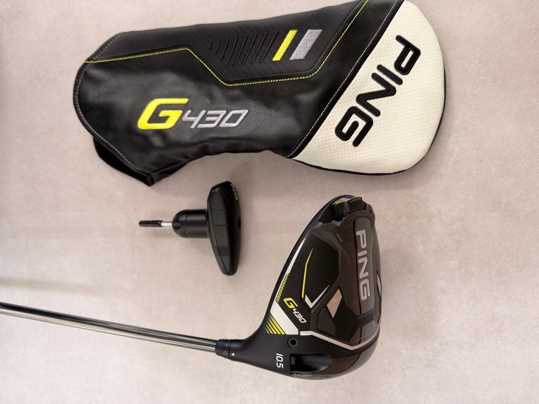 【ほぼ新品】 PING G430 MAX 10.5° CHROME 65 S