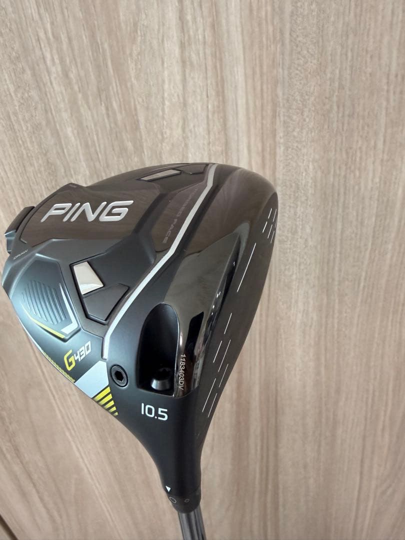 【ほぼ新品】 PING G430 MAX 10.5° CHROME 65 S