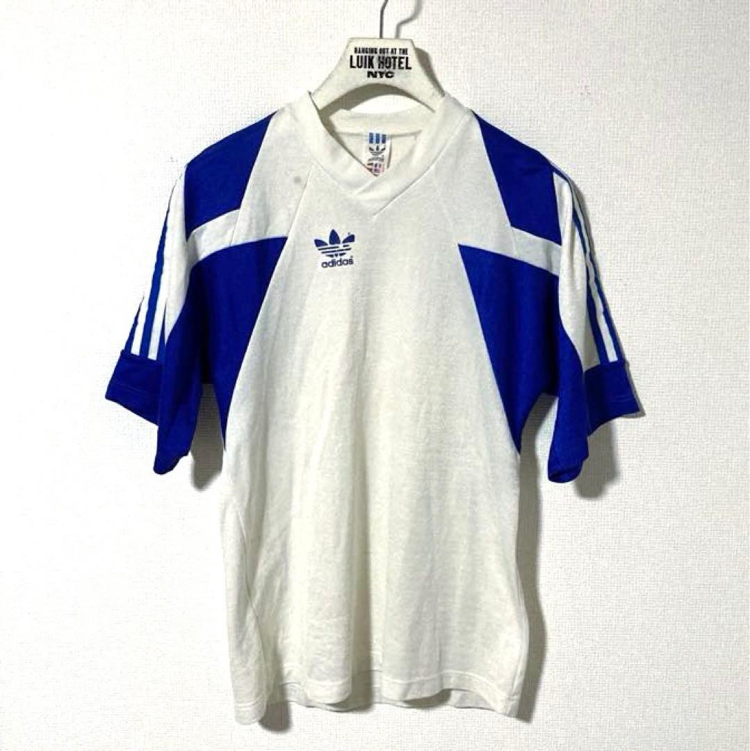 80s 90s ユーゴスラビア製 ヴィンテージ adidas サッカー ユニ
