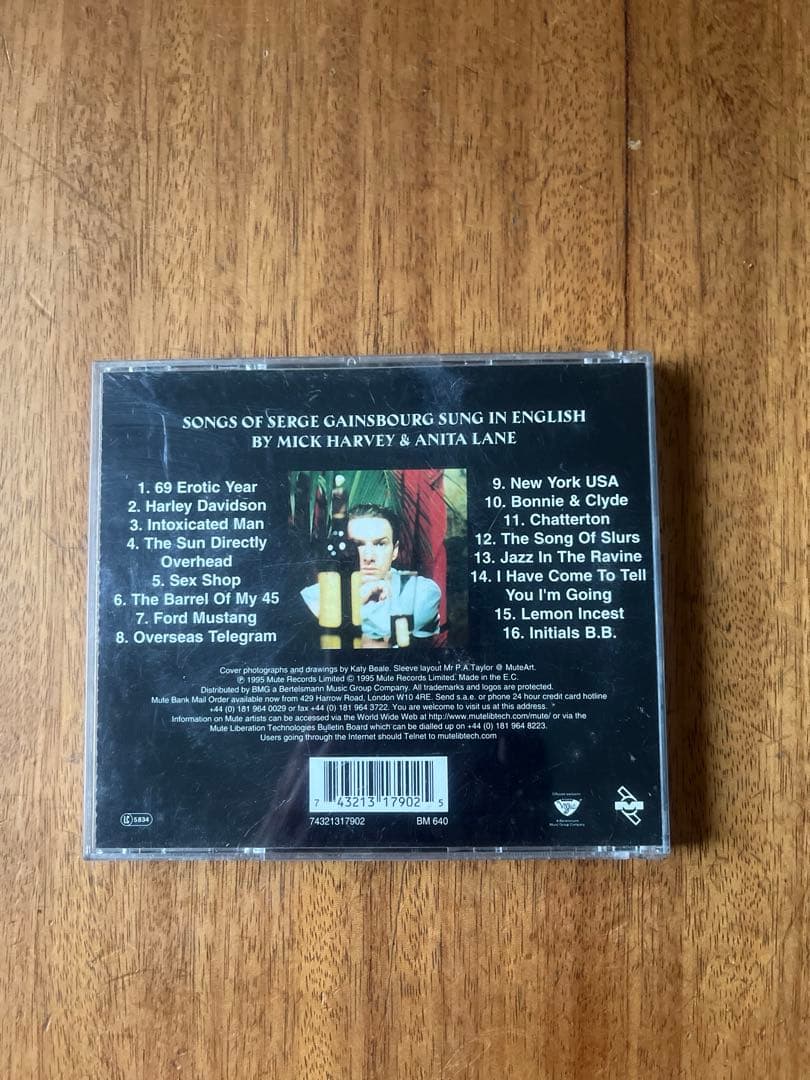 洋楽 Mick Harvey Intoxicated Man