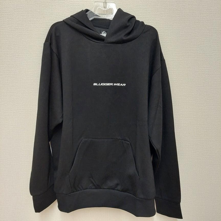 久保田スラッガー ジュニアストレッチパーカー L-01Y ブラック 160サイズ