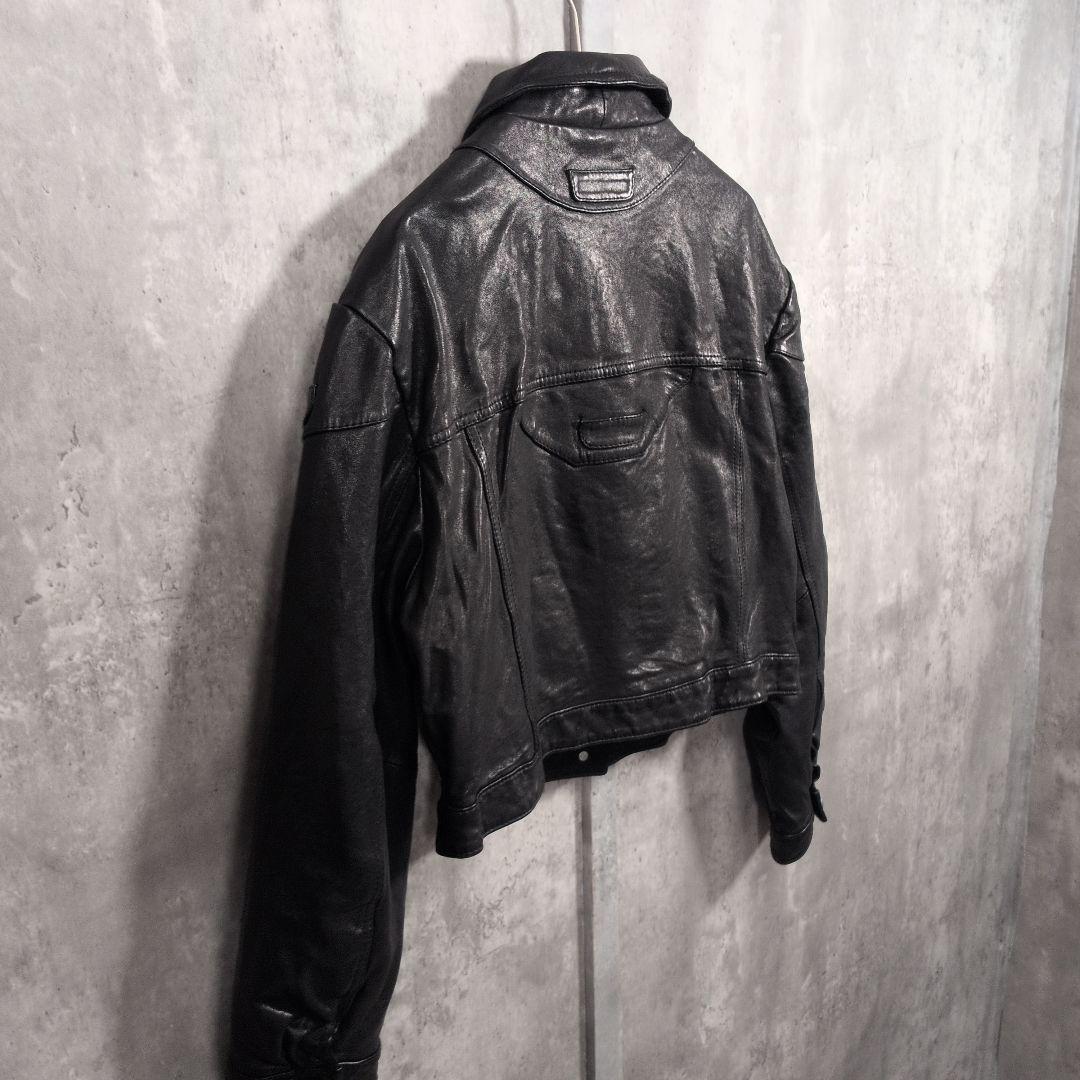 【00s~_Archive】LeatherTrackerJacket 平成初期