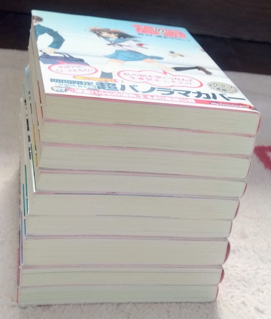 【帯付き】 涼宮ハルヒの憂鬱 ラノベ 小説 パノラマ 衣替 ポスター 谷川流