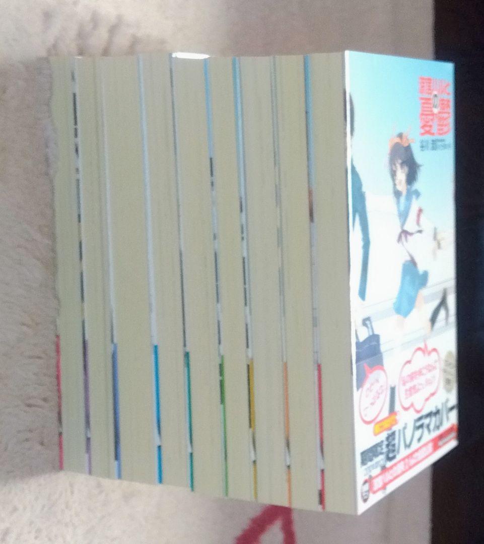 【帯付き】 涼宮ハルヒの憂鬱 ラノベ 小説 パノラマ 衣替 ポスター 谷川流