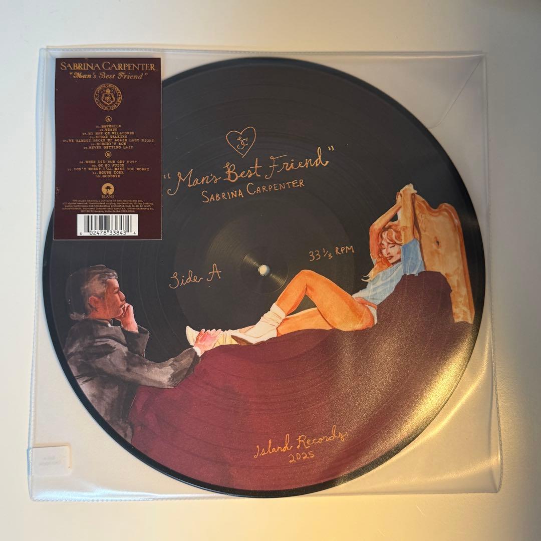 sabrina carpenter man's best friend レコード