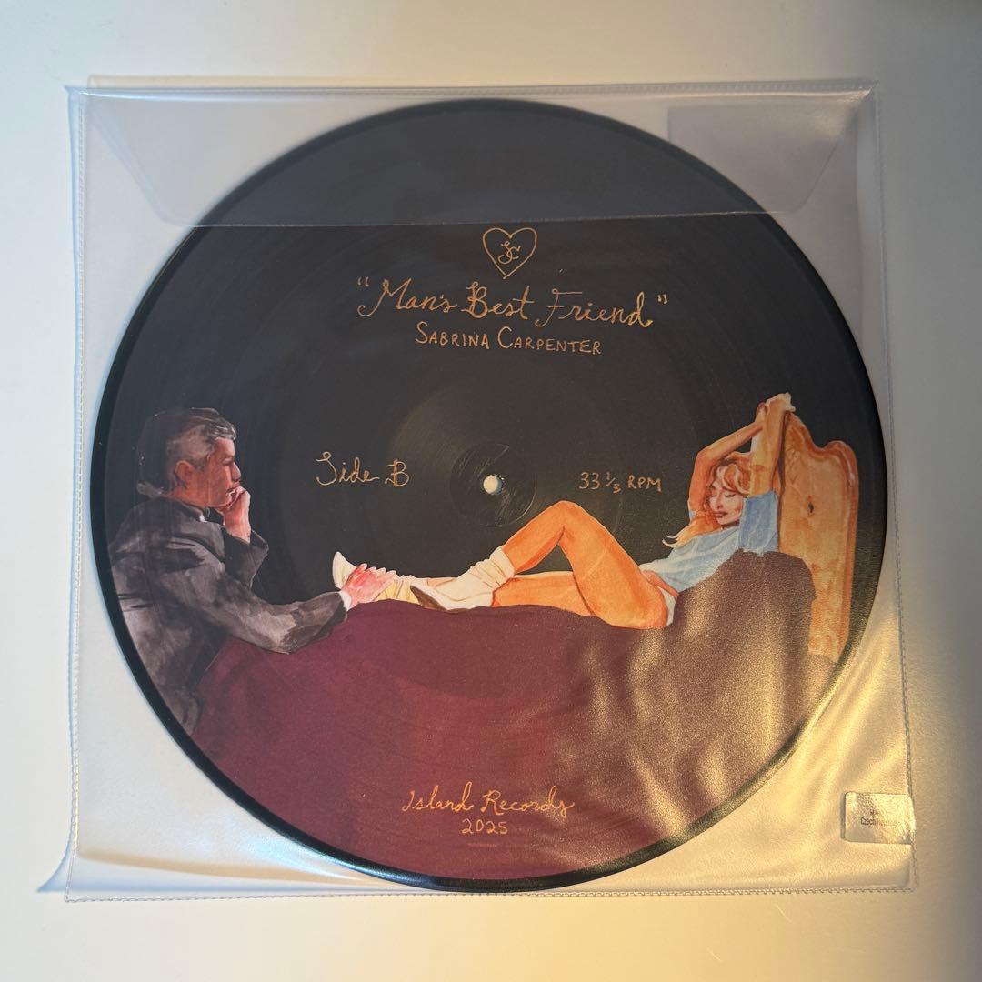 sabrina carpenter man's best friend レコード