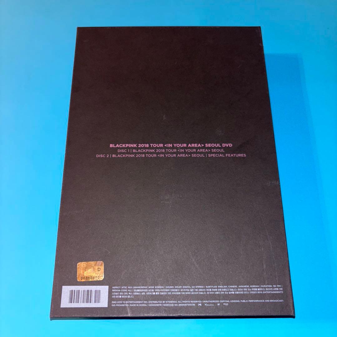 ミュージック BLACK PINK DVD 2018 IN YOUR AREA JISOO