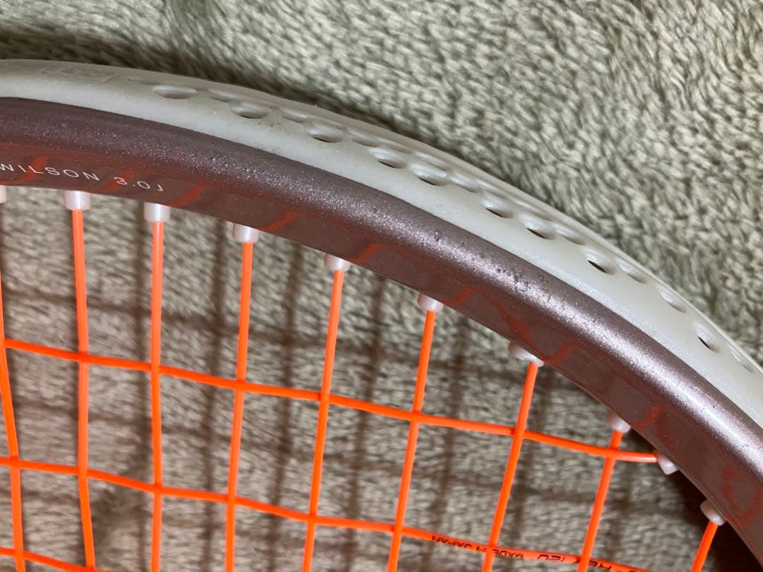 ウイルソン Wilson テニスラケット 3.0J ローズゴールド　デカラケ