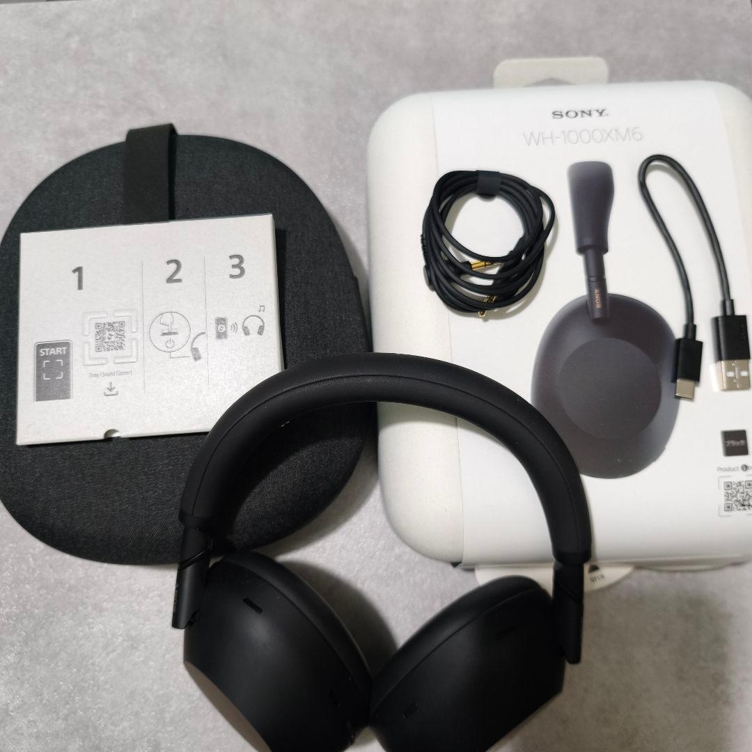 SONY ソニー WH-1000XM6 ヘッドホン ブラック