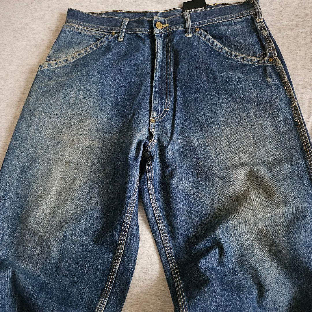 FAT エフエーティー ペインター デニムパンツ ワイド ヴィンテージ 古着