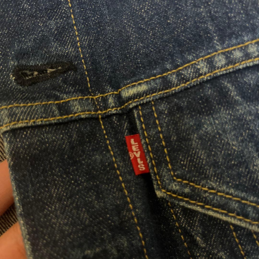 LEVI'S デニムジャケット XX美品 3rd 90年代 ビックＥ 日本製