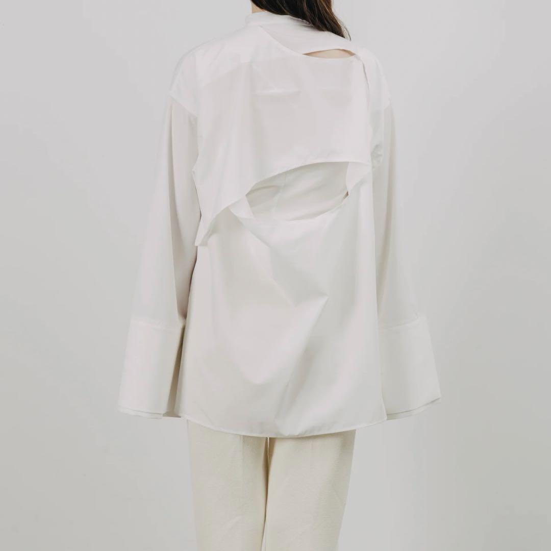 新品未使用　UNOF BACK CUT OVER SHIRT ウノフ　ふじあみ