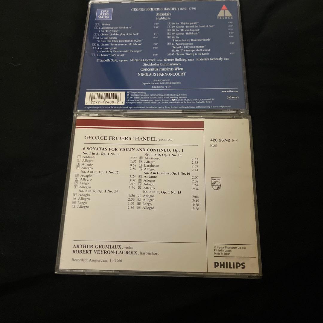 HANDEL MESSIAH HIGHLIGHTS おまけ付き セット CD