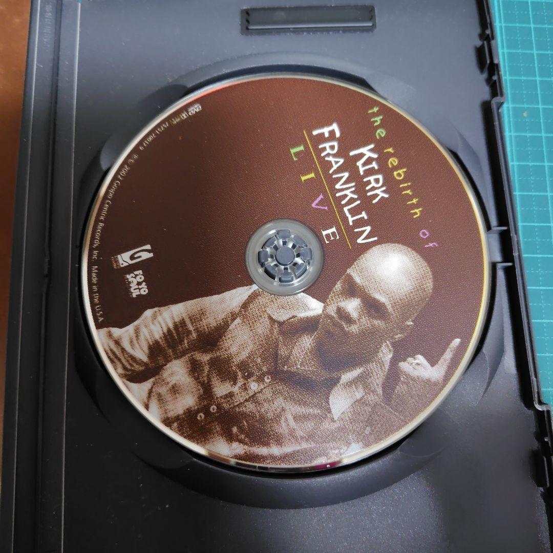 Kirk Franklin LIVE DVD Rebirth 海外版