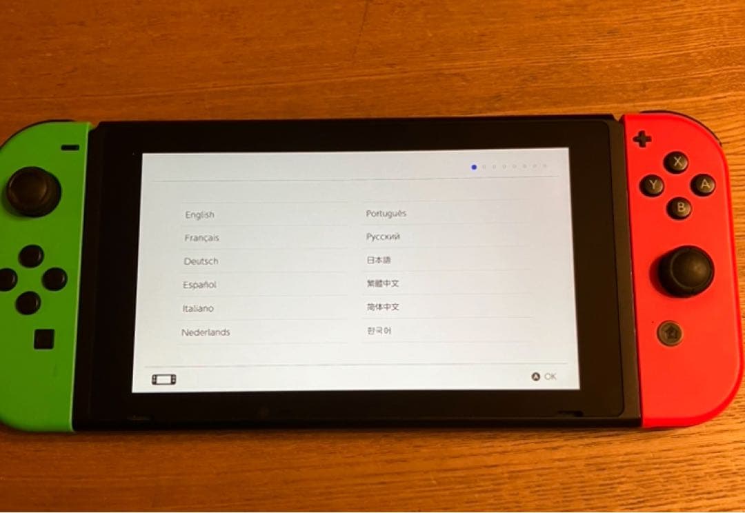 Nintendo Switch 本体 バッテリー強化版 2021年製　箱無し