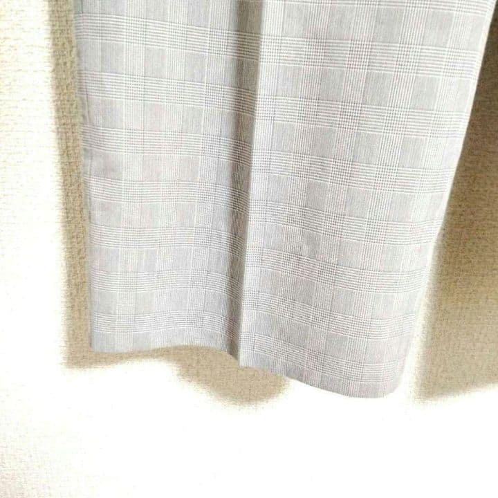 ♯235 PEARLY GATESパーリーゲイツ チェック柄パンツバックルゴルフ