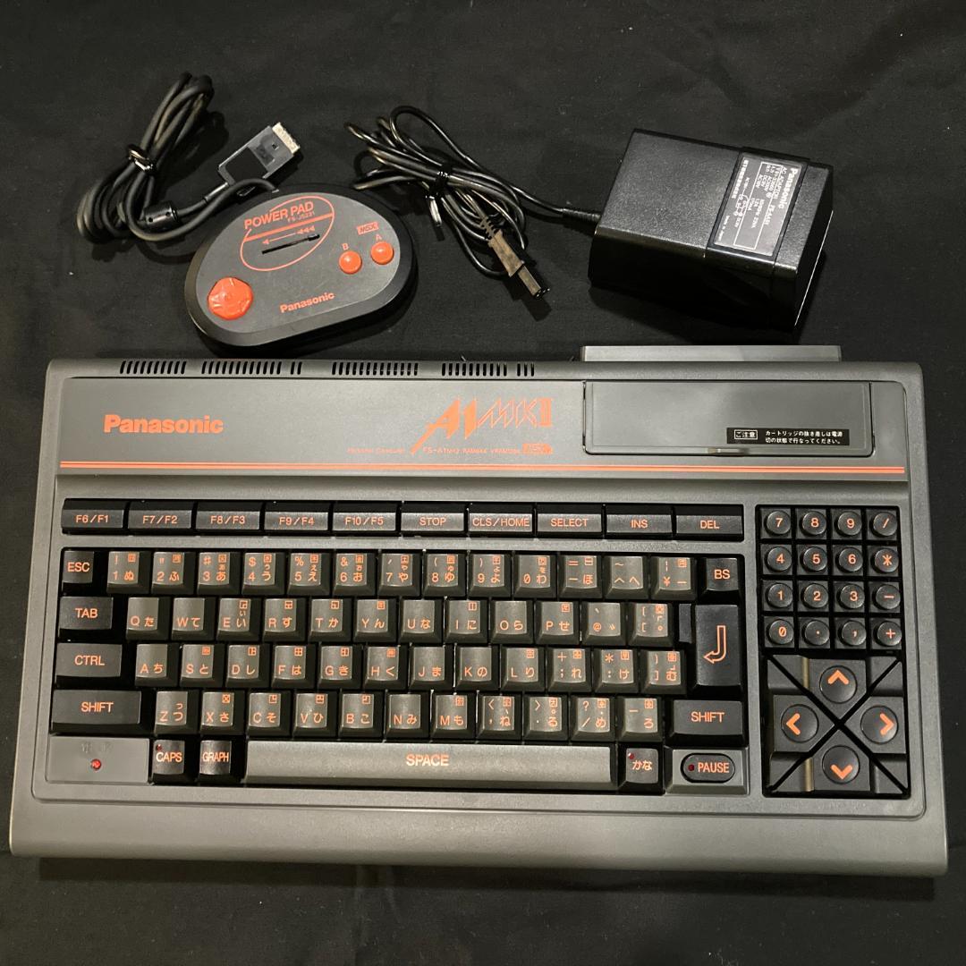 【希少箱付 美品】Panasonic MSX2 FS-A1 MK2 RAM64K