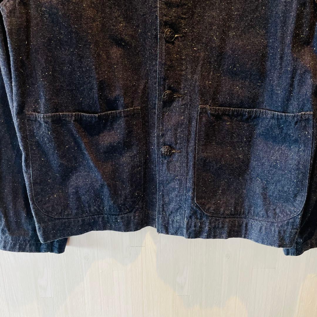 【美品】TCBジーンズ　SEAMENS JAMPERS　デニムジャケット　44