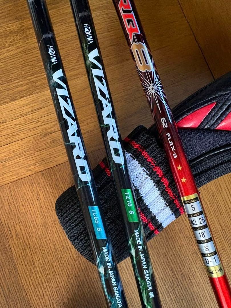 HONMA　本間　ツアーワールド　TW717　1W　3W　5W　日本製　3点