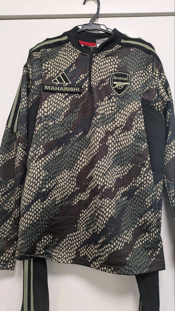 アーセナルFC×MAHARISHI トレーニング　セットアップ　インポートM