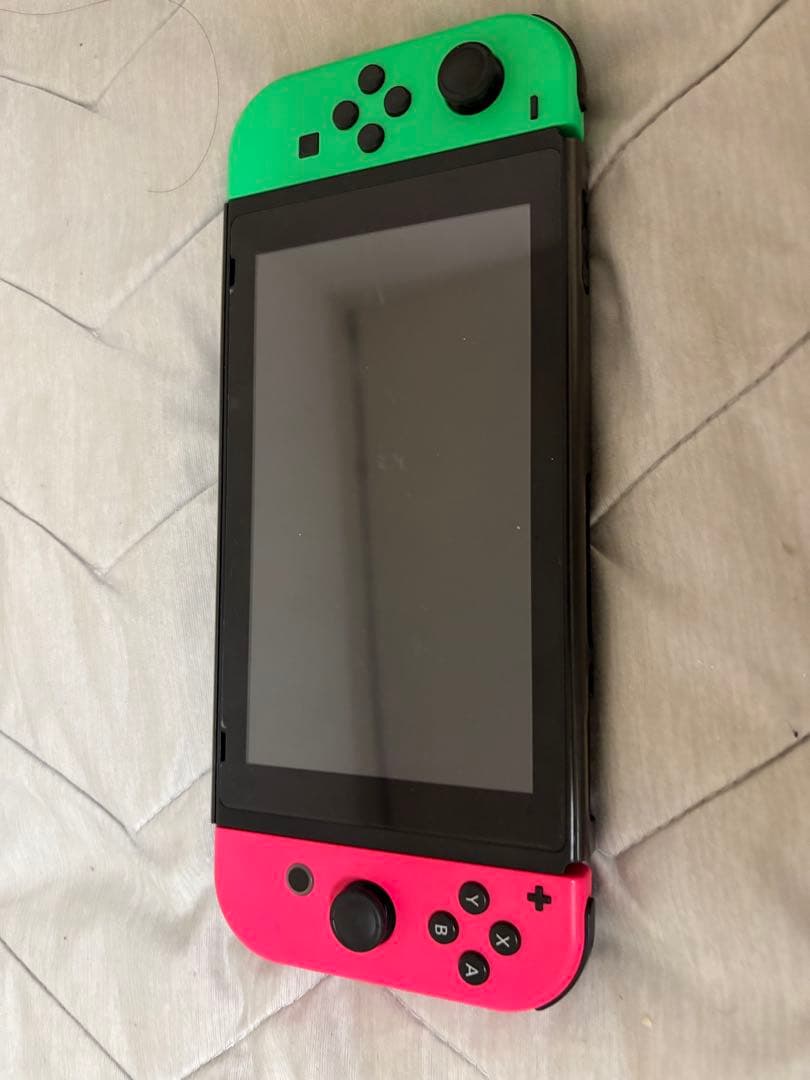 Nintendo Switch ネオンピンク/ネオングリーン 本体　箱無し