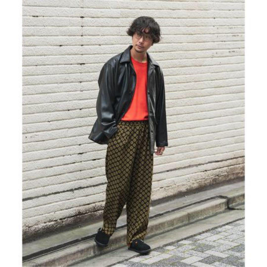 ジャケット・アウター Schott LOOSE FIT LEATHER JKT