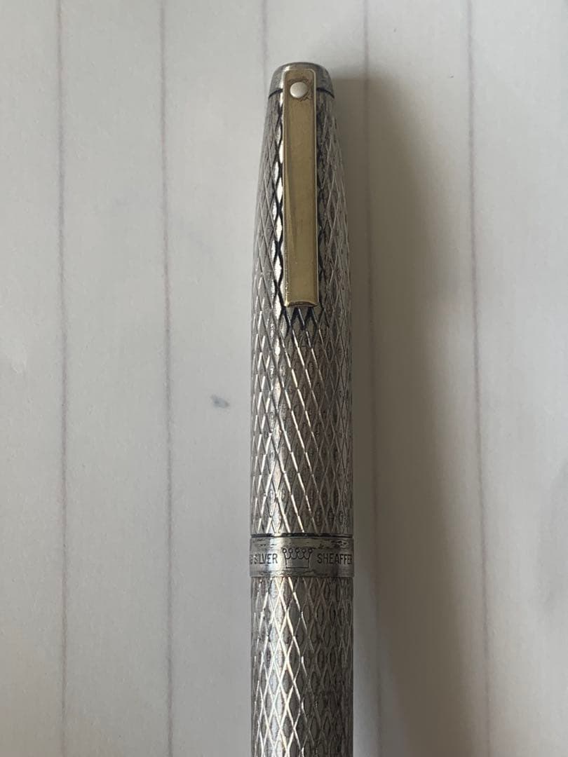 Sheaffer（シェーファー） インペリアル シルバー 万年筆 14K