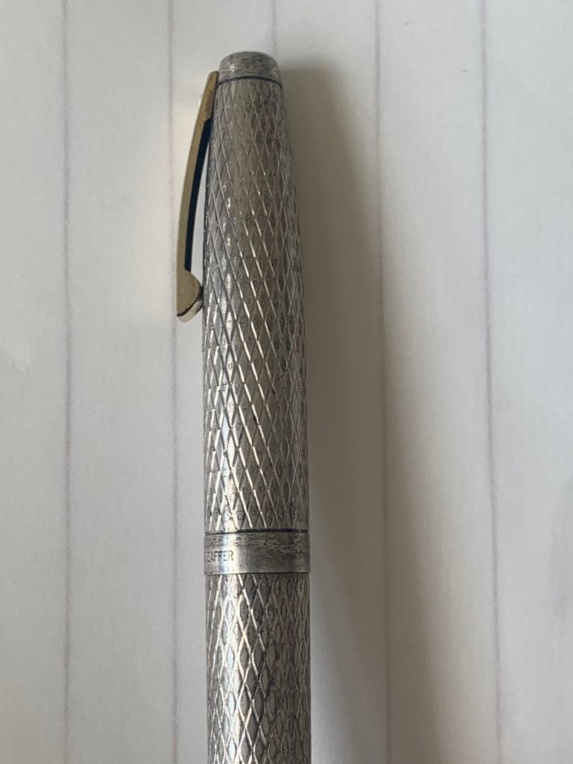 Sheaffer（シェーファー） インペリアル シルバー 万年筆 14K