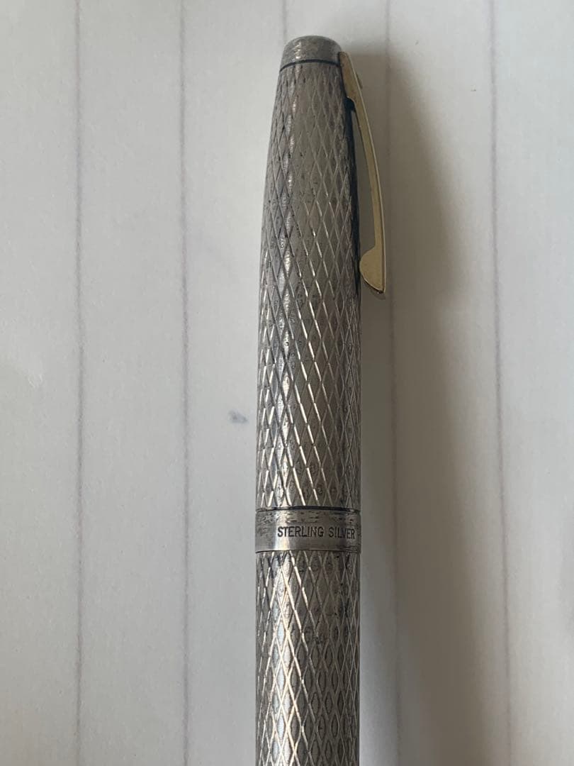 Sheaffer（シェーファー） インペリアル シルバー 万年筆 14K