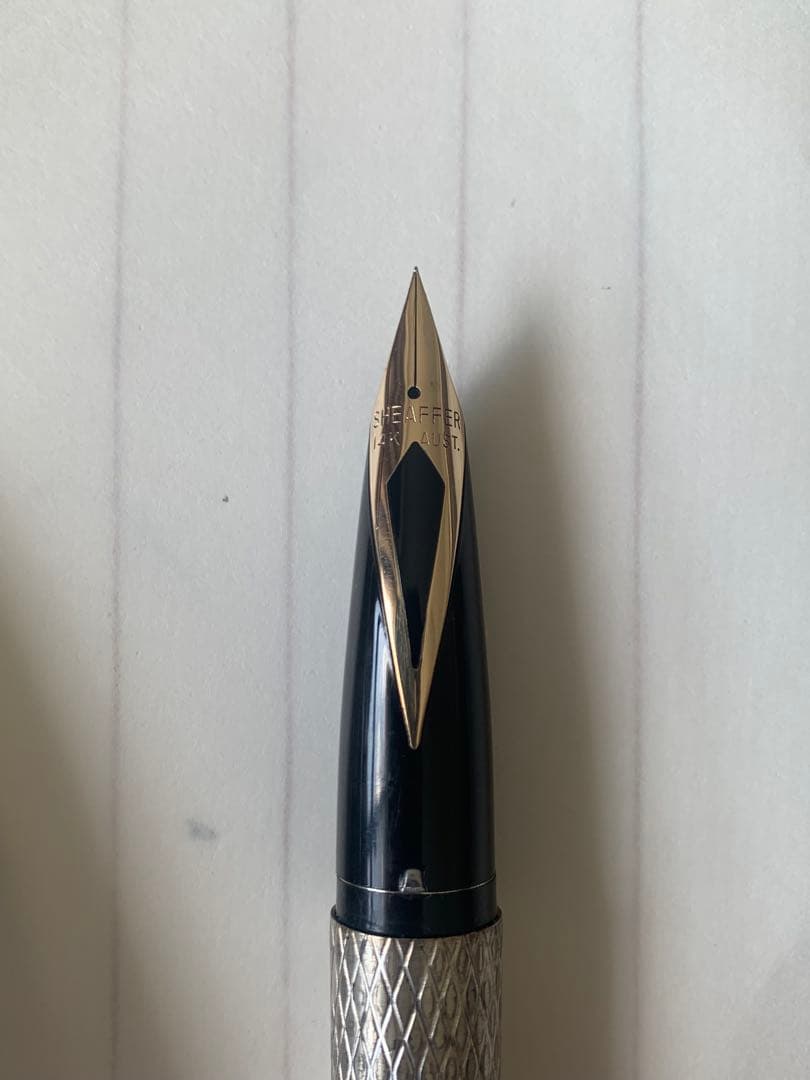 Sheaffer（シェーファー） インペリアル シルバー 万年筆 14K