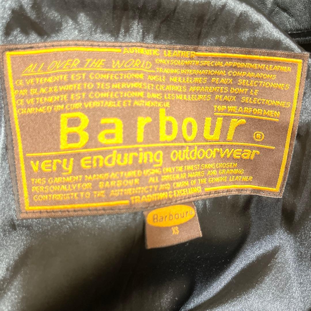 BarbourライダースジャケットXS