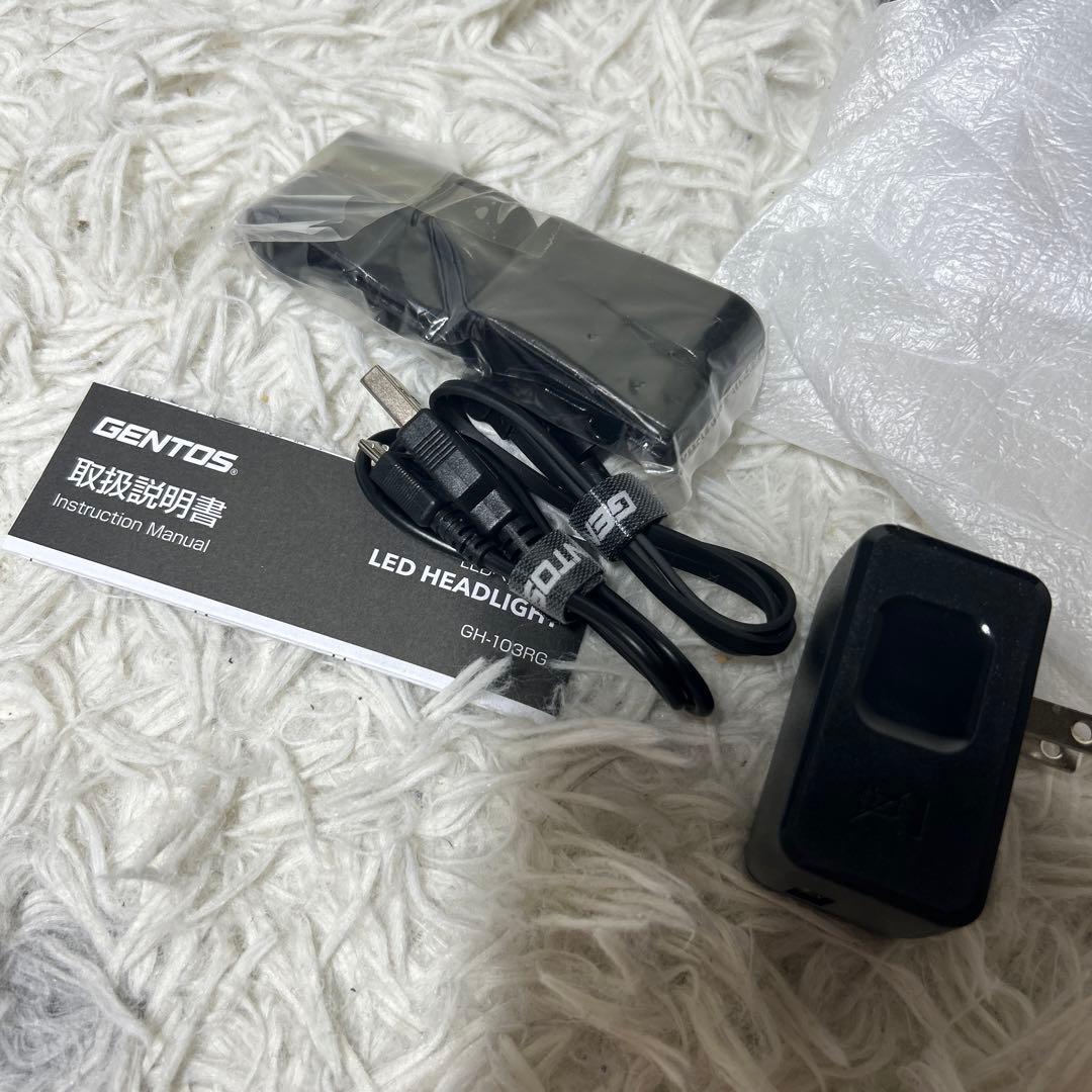 【未使用級】ヘッドライト ジェントス GH-103RG