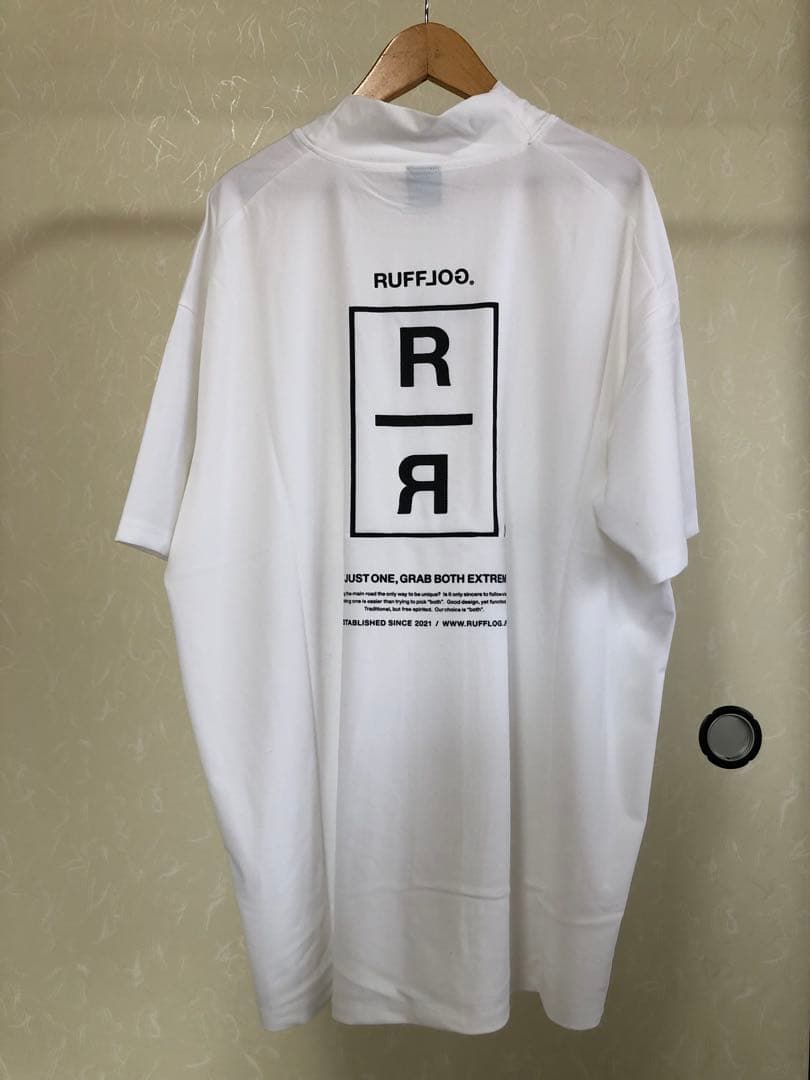 ラフロッグ　 R&R LOGO MOCK NECK SHIRTS サイズS