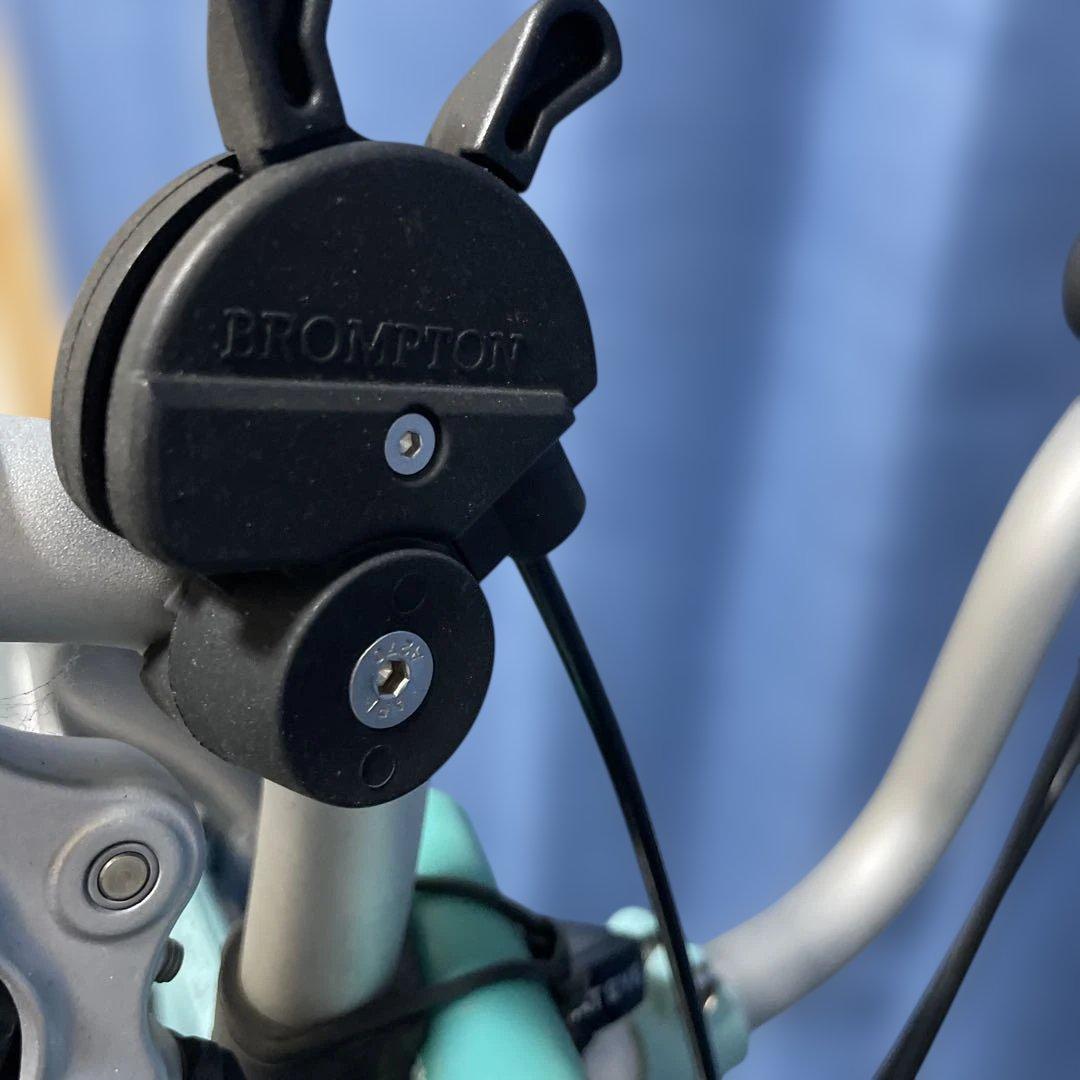 BROMPTON 折りたたみ自転車 水色