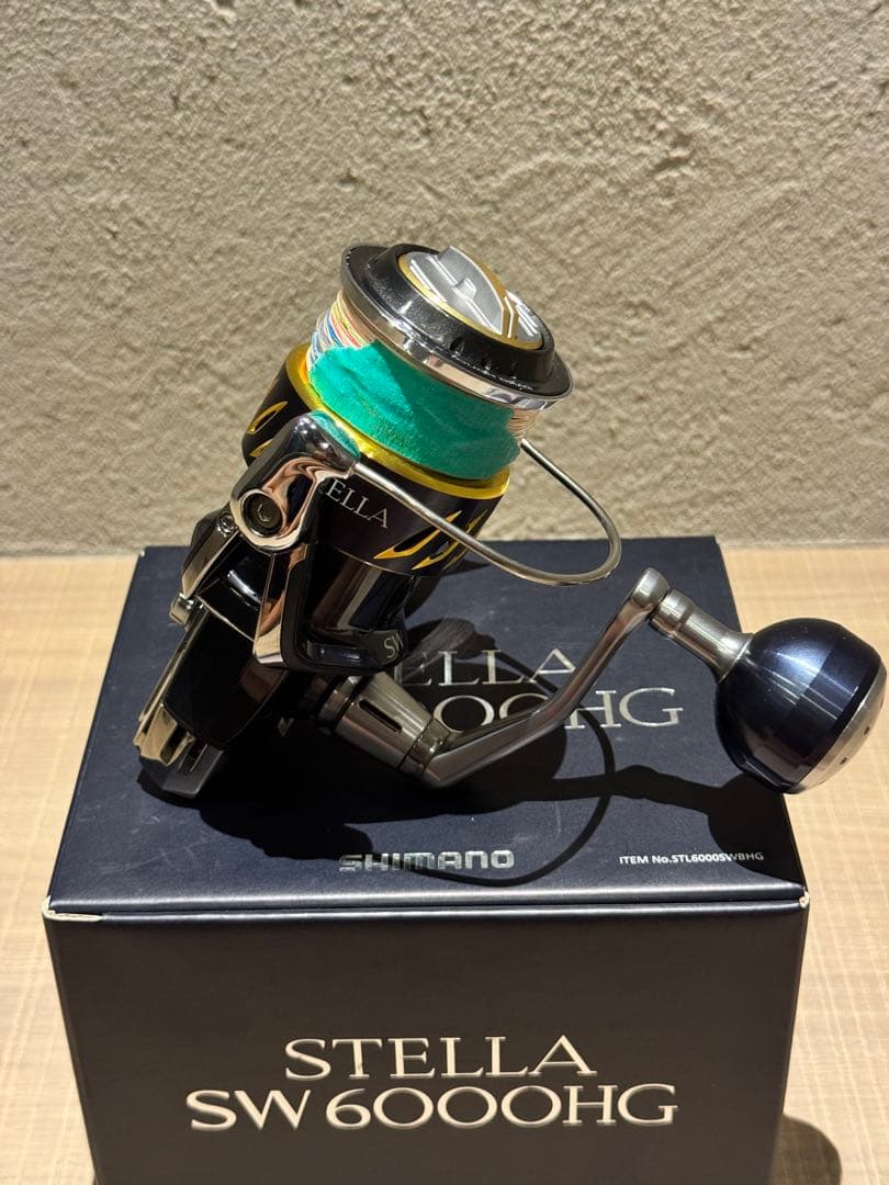 SHIMANO 13ステラSW6000HG 釣行少ない美品