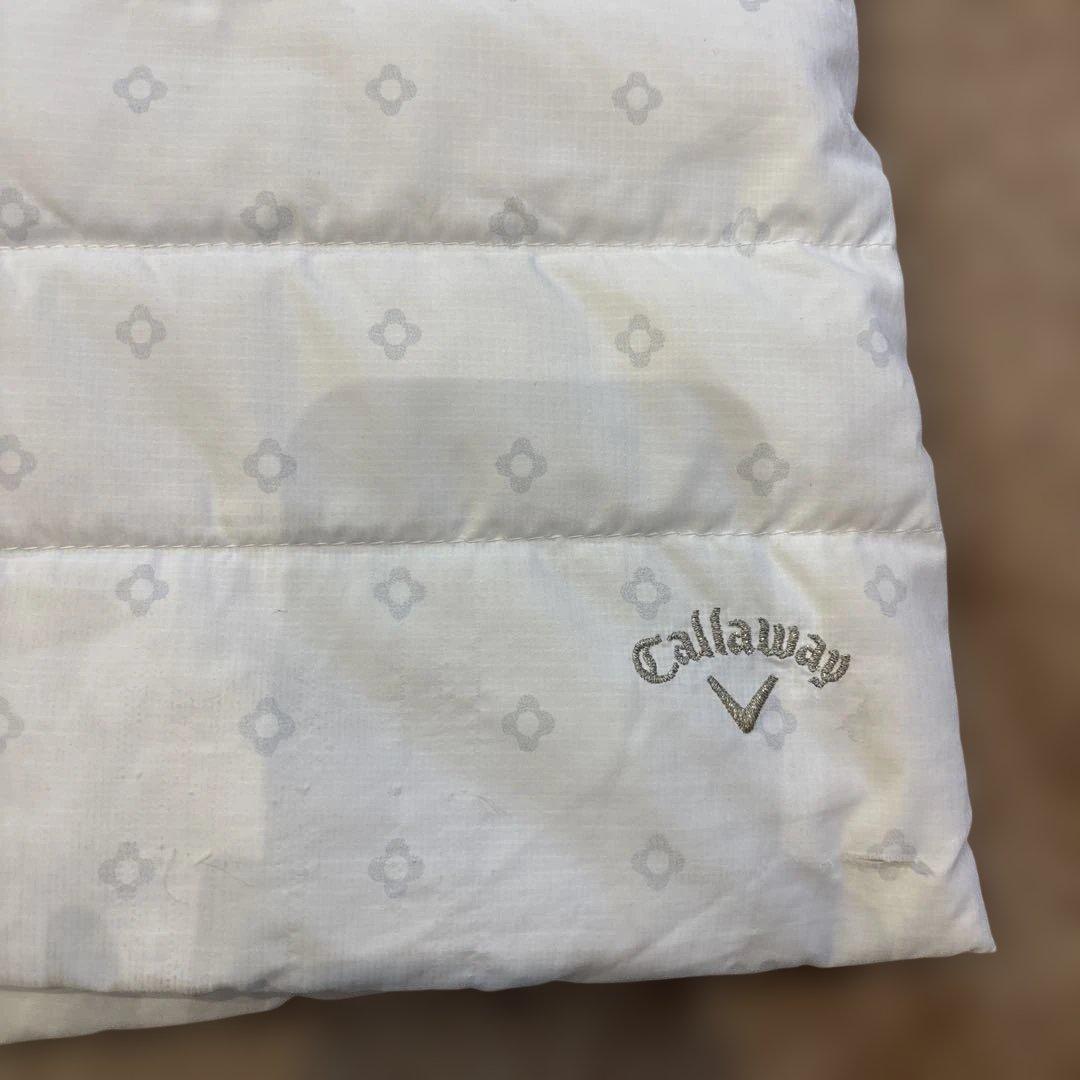 Callaway ダウンジャケット2wayピンクMと中綿スカート白Sセット