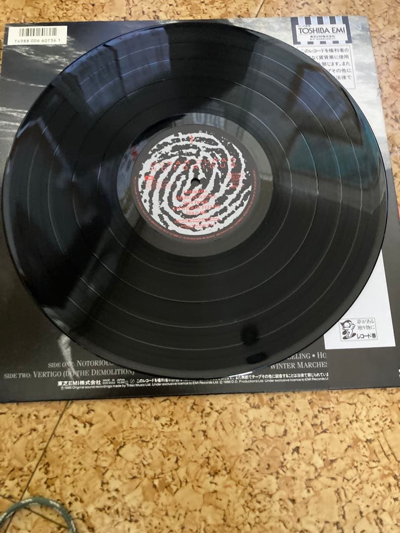 美品Duran Duran Notorious レコード