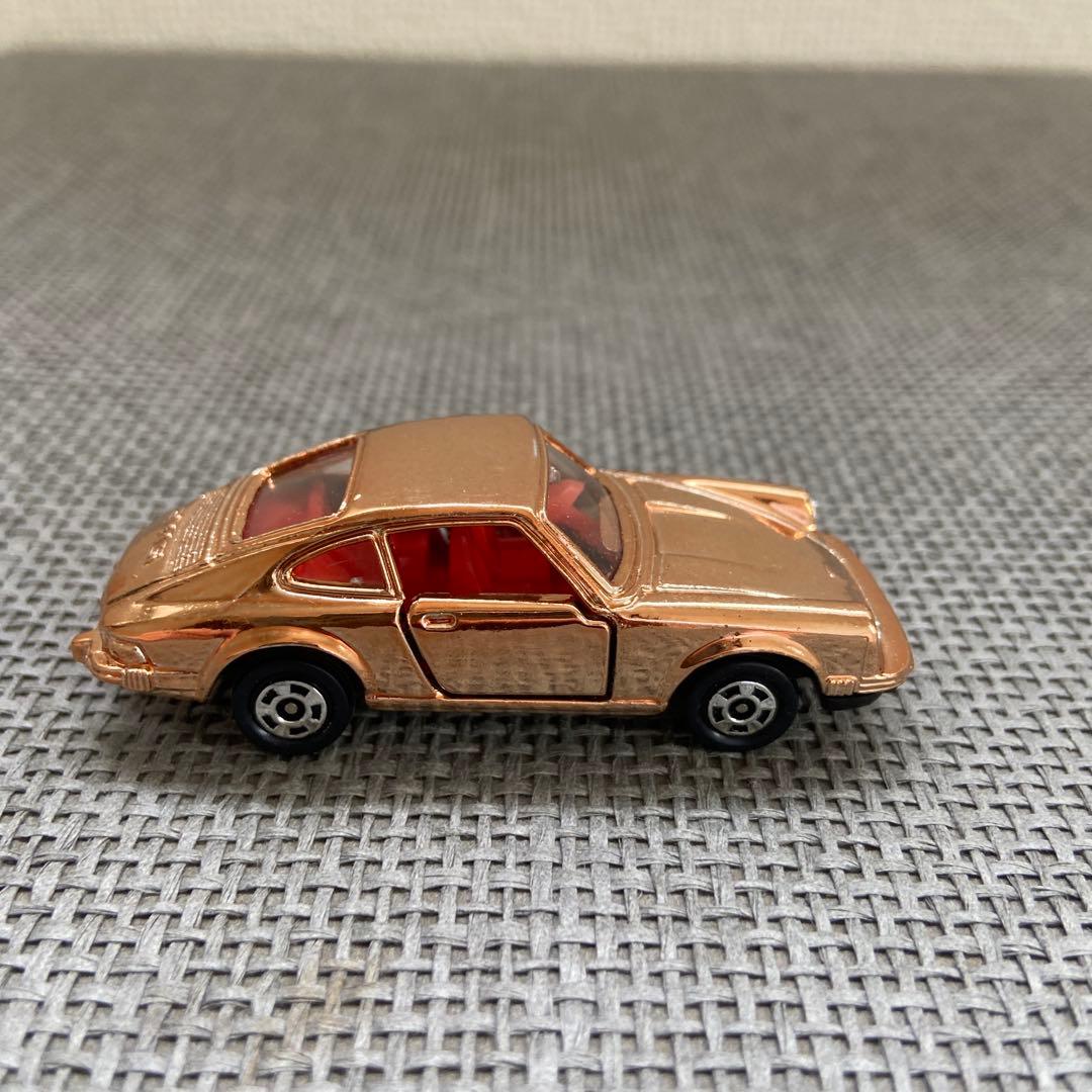 【希少・日本製】トミカ 外国車シリーズ F3 ポルシェ 911S 銅メッキ