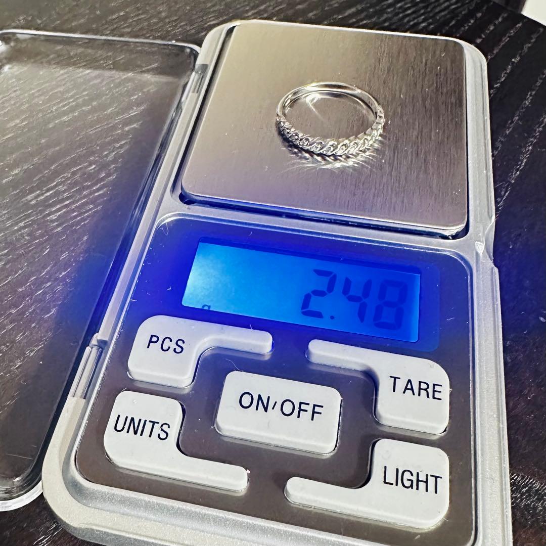 【アトリエSAWA】66000円 ダイヤモンド リング 15号 PT900