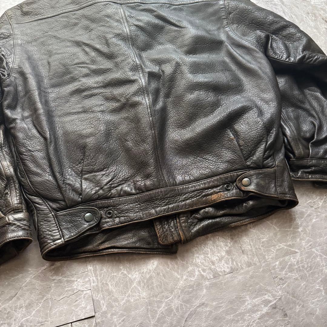 alexander julian real lether jacket 羊革