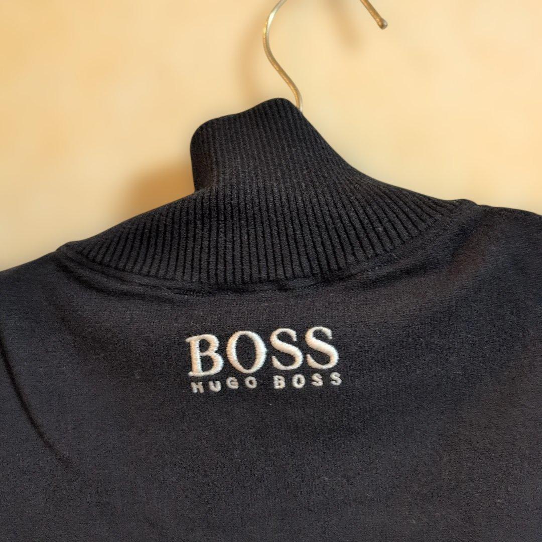 BOSS ハーフジップ ニットセーター