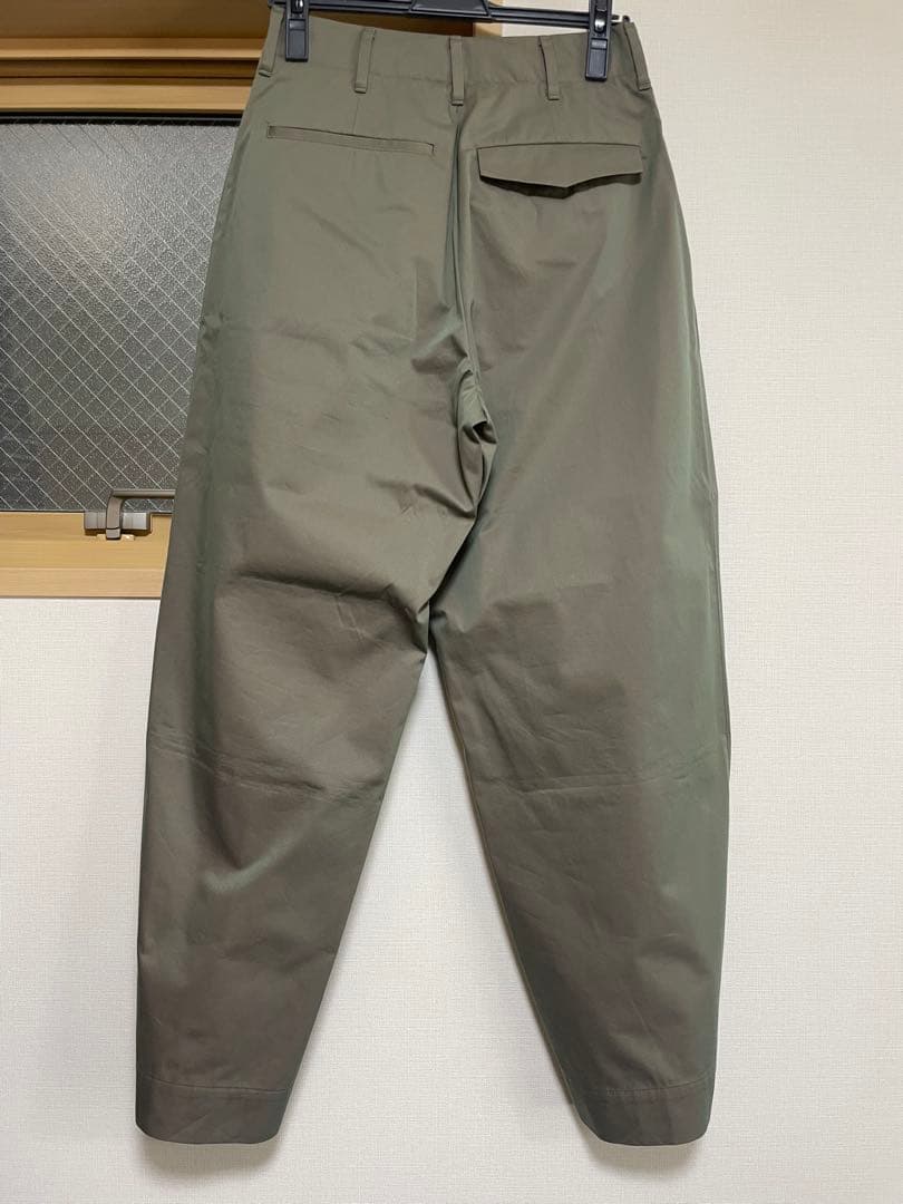 ポールスミス　24SS オリーブグリーン ワイドパンツ　カーゴパンツ