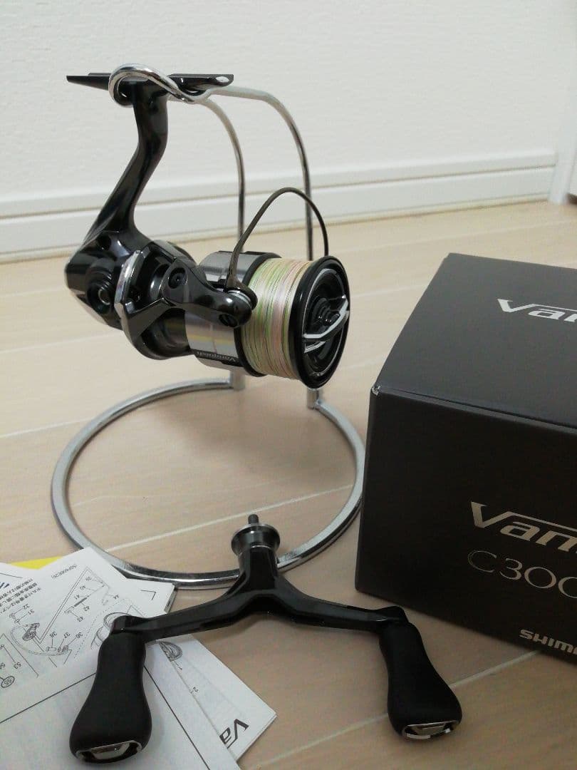 23ヴァンキッシュ！C3000SDH！ほぼ未使用　サンラインPE付き