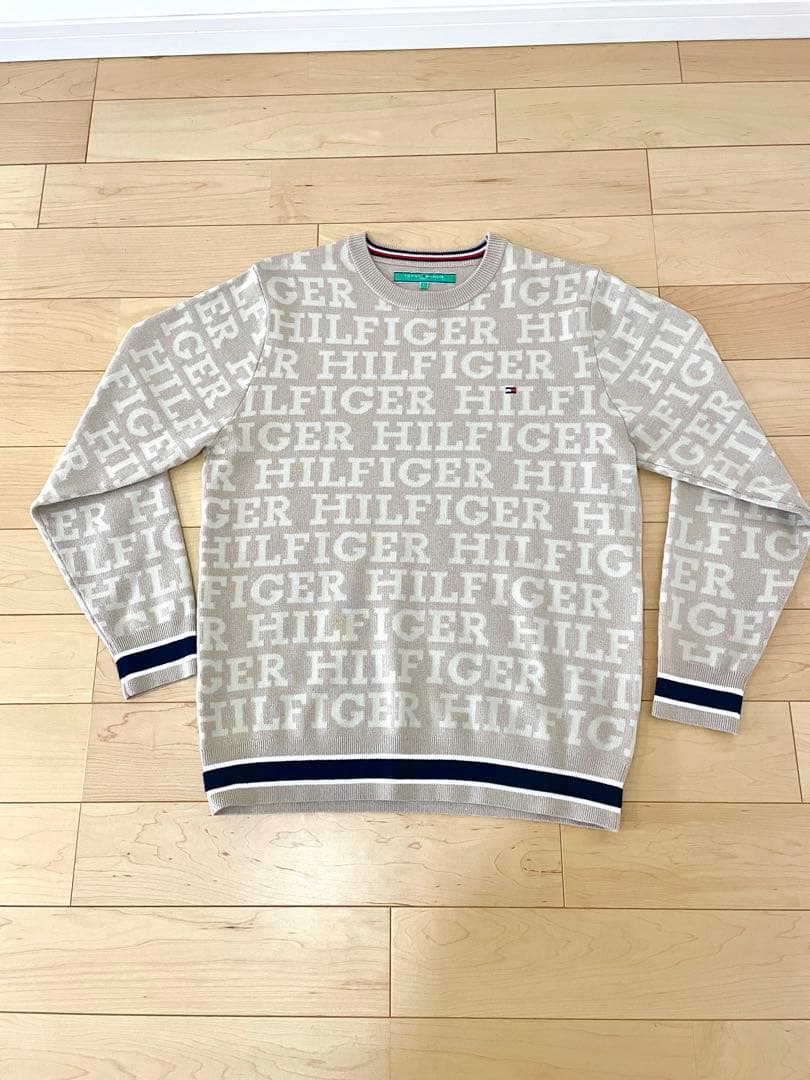   GOLF クールネックニット L