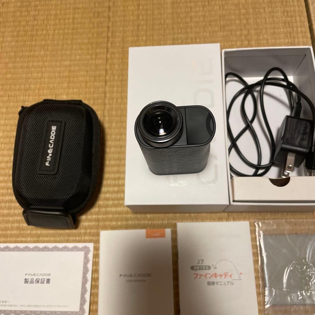 FINECADE ゴルフ用距離計 充電器・ケース付
