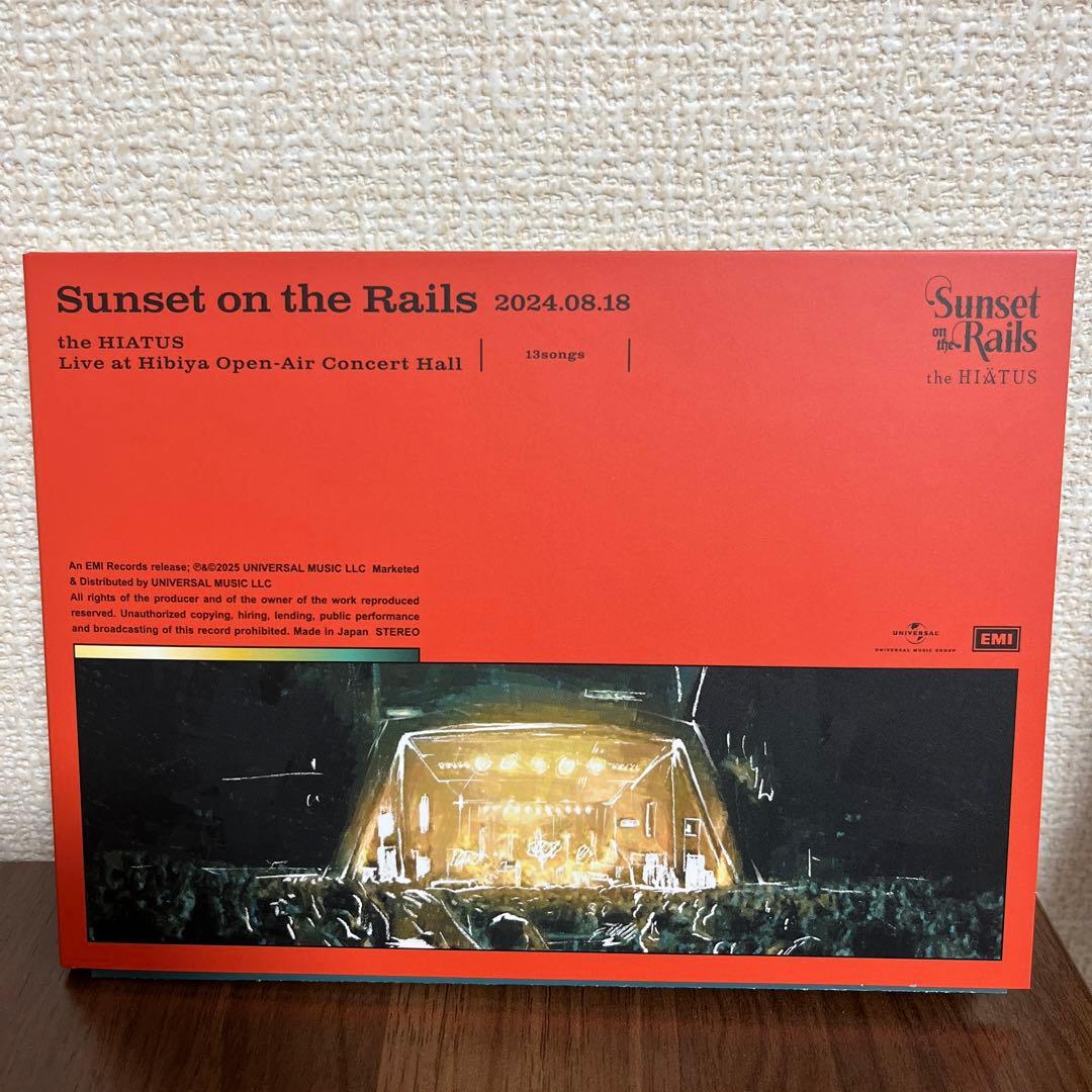Sunset on the Rails the HIATUS CD+フォトブック