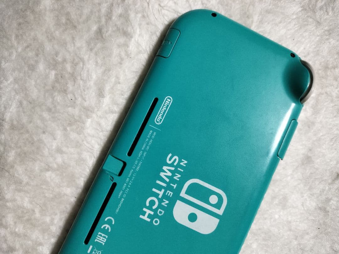 ジャンクNintendo Switch Lite ターコイズ液晶×通電ボタン音〇