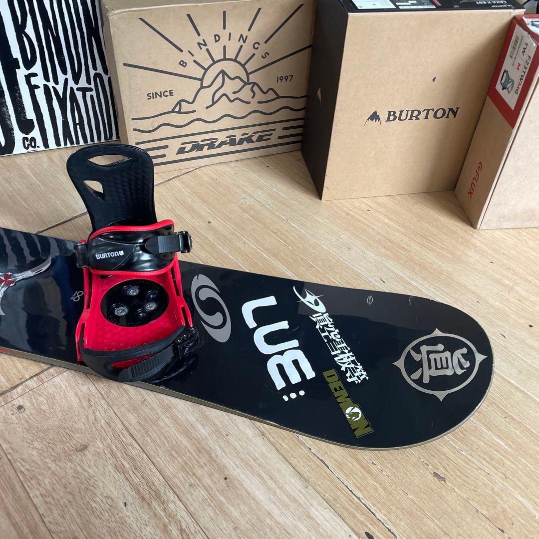 BURTON　バートンスノーボードセット　RAVEN156㎝　バインディング付