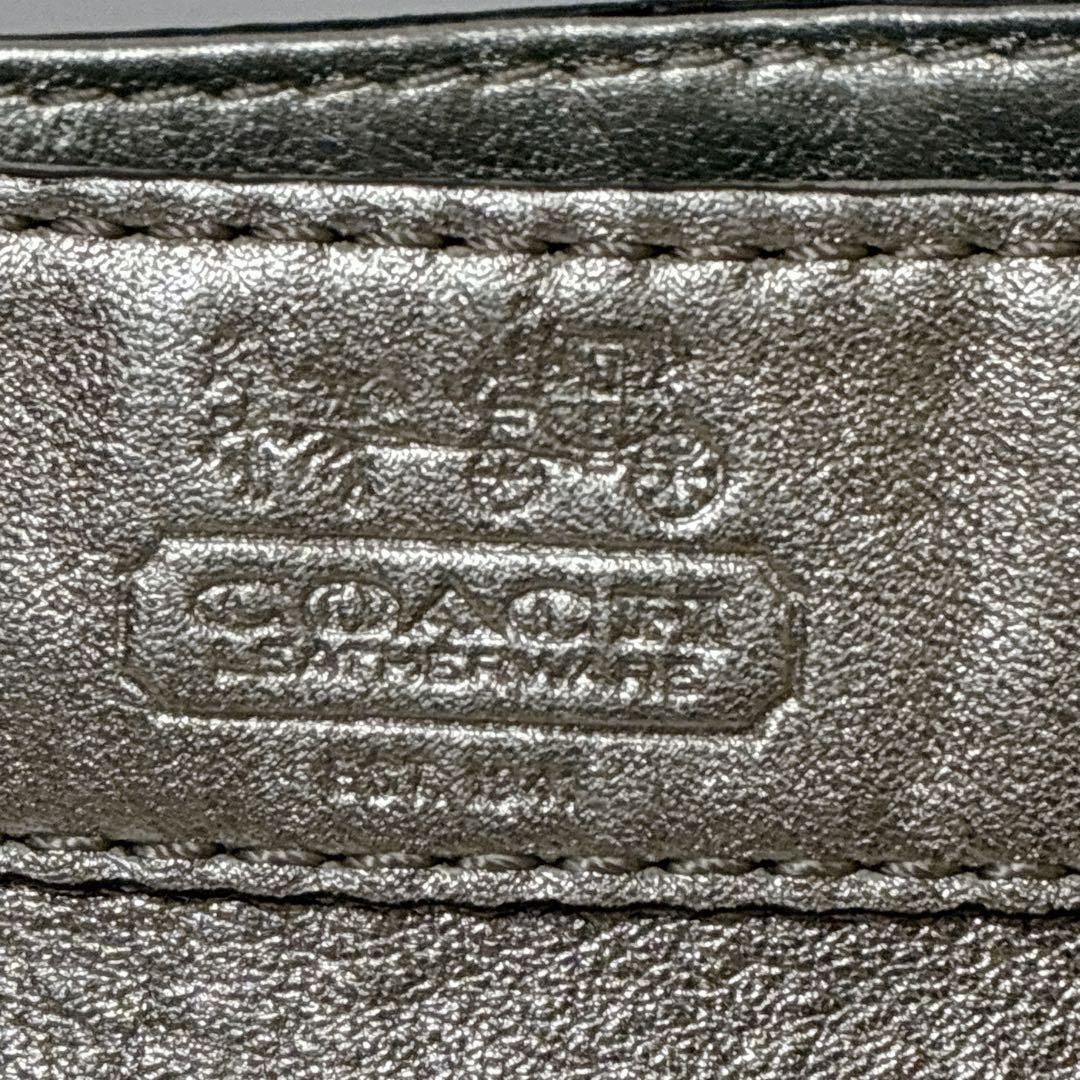 COACH コーチ　ワンショルダー　バッグ　アクセサリーポーチ　レザー　y2k